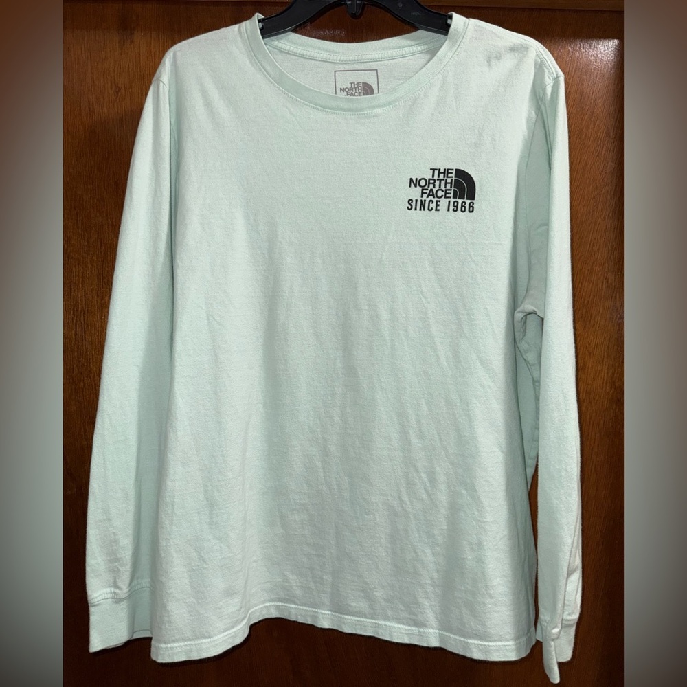 The North Face Light Green Logo Tee